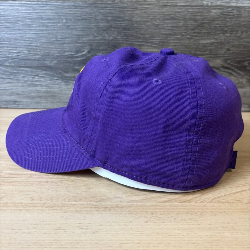 Minnesota Vikings Hat Cap Strap Back Purple Reebok Adjustable Mens‎
